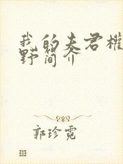 我的夫君权倾朝野简介