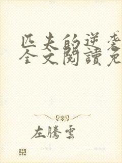 匹夫的逆袭小说全文阅读免费