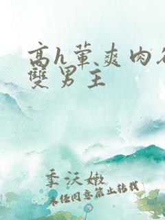 高h荤爽肉欲文双男主