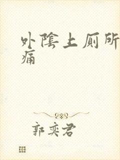 外阴上厕所有点痛