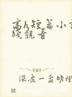 高h短篇小说在线观看