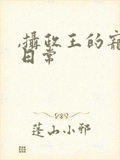 ,摄政王的宠妻日常