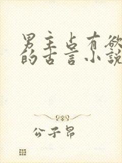 男主占有欲很强的古言小说