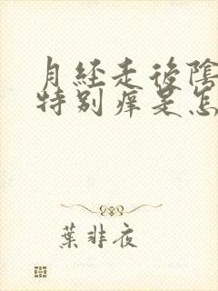 月经走后阴道口特别痒是怎么回事