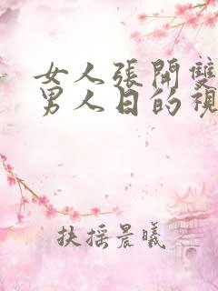 女人张开双腿让男人日的视频