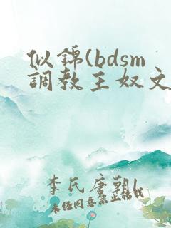 似锦(bdsm调教主奴文)