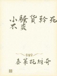 小骚货干死你爽不爽