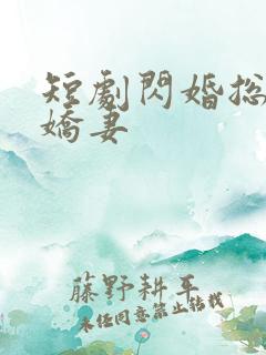 短剧闪婚总裁小娇妻