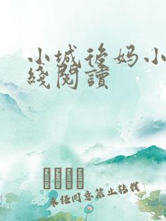 小城后妈小说在线阅读