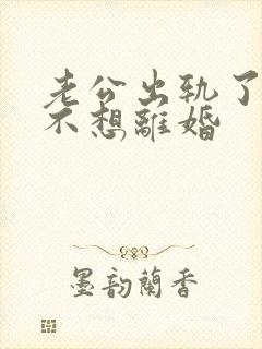 老公出轨了但我不想离婚