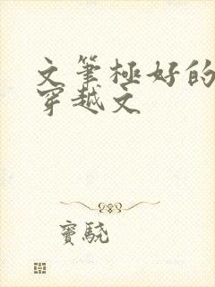 文笔极好的女主穿越文