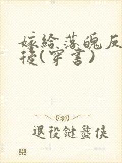 嫁给落魄反派之后(穿书)