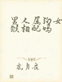 男人属狗女人属猴相配吗