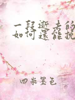 一段逝去的感情如何还能挽回