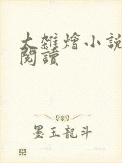 大杂烩小说全文阅读