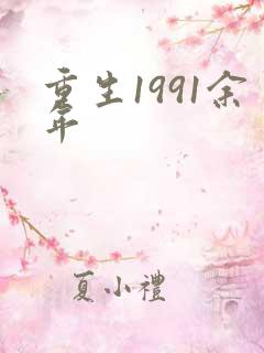 重生1991余年