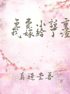 免费小说重生后我嫁给了渣男的死对头