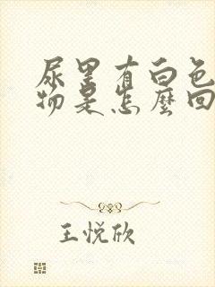 尿里有白色絮状物是怎么回事男性