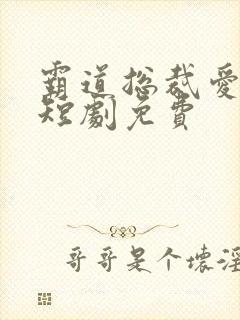 霸道总裁爱上我短剧免费