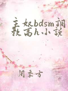主奴bdsm调教高h小说