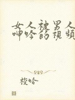 女人被男人爽到呻吟的视频