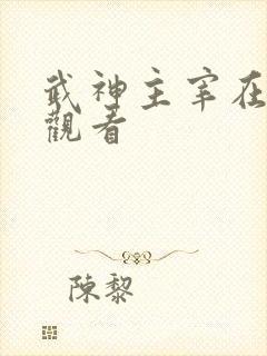 武神主宰在线观观看