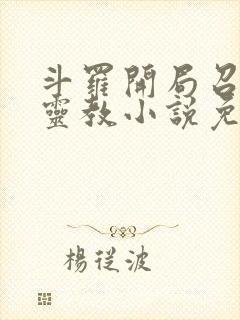 斗罗开局召唤圣灵教小说免费阅读