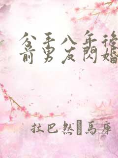 分手八年后我和前男友闪婚