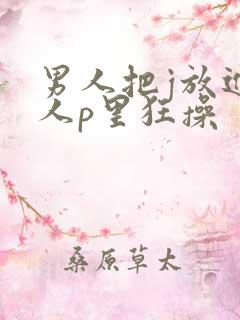 男人把j放进女人p里狂操