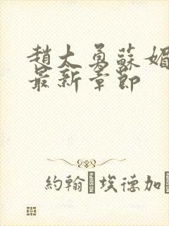 赵大勇苏媚小说最新章节