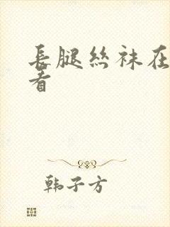 长腿丝袜在线观看