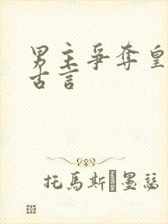 男主争夺皇位的古言