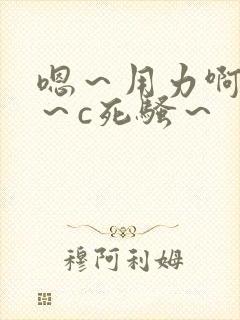 嗯～用力啊～嗯～c死骚～