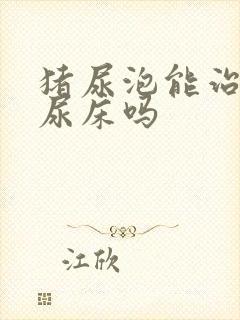 猪尿泡能治小孩尿床吗