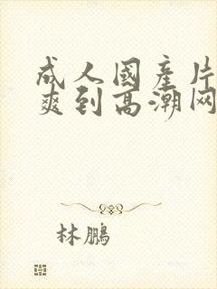 成人国产片女人爽到高潮网站