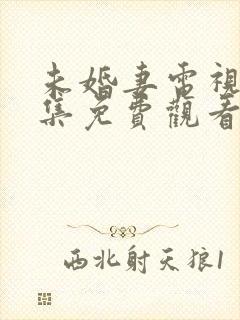 未婚妻电视剧全集免费观看