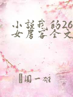 小说我的26岁女房客全文在线阅读