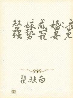 替嫁成婚:夜少强势宠妻免费阅读