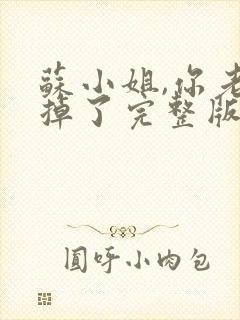 苏小姐,你老公掉了完整版