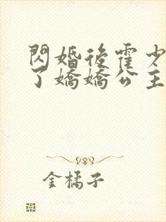 闪婚后霍少竟成了娇娇公主