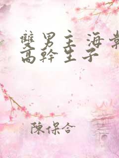 双男主 海棠 高干生子