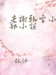 老谢韩雪小说全部小说