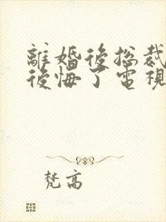 离婚后总裁老婆后悔了电视剧短剧