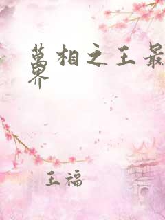 万相之王最高境界