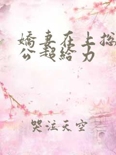 娇妻在上总裁老公超给力