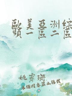 欧美亚洲综合视频一区二区三区