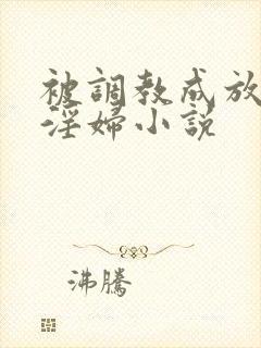 被调教成放荡小淫妇小说