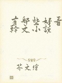 有哪些好看的高干文小说