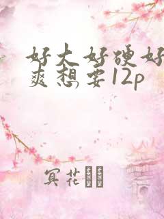 好大好硬好深好爽想要12p