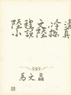 陆程文,冷清秋小说陆总真苟